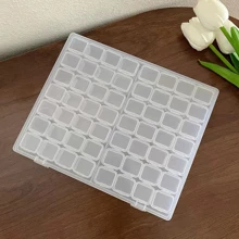 Multi-grid Storage Box - White - View 1