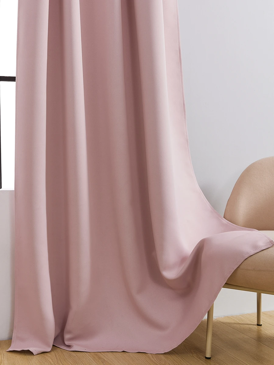 Rèm chắn sáng một tấm chắc chắn - Màu Hồng baby - Xem 1