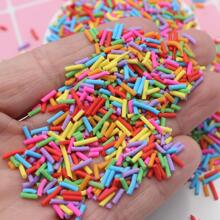 20g/pack Mixed Color Slice-shaped Soft Clay Diy Jewelry Filling Accessories