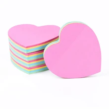 Heart Shaped Sticky Note - Multicolor - View 1