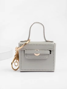 Móc khóa túi quyến rũ - Xám - Xem 1