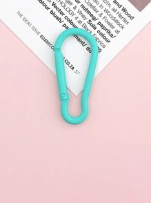 5入組DIY珠寶配件登山扣、彈簧登山扣、鑰匙扣掛鉤 - 彩色 - 查看 2