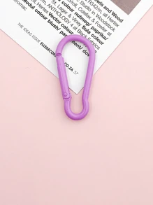 5入組DIY珠寶配件登山扣、彈簧登山扣、鑰匙扣掛鉤 - 彩色 - 查看 3