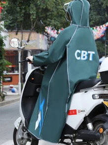 1 pieza EVA Ropa de lluvia , moderno verde Chubasquero para exterior - Verde - Ver 6