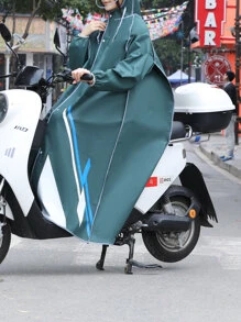 1 pieza EVA Ropa de lluvia , moderno verde Chubasquero para exterior - Verde - Ver 7