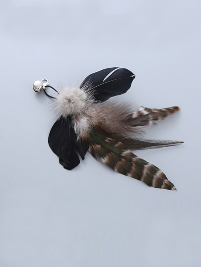 1 pieza negro con alas volador insecto teaser varita mágica Repuesto cabeza , colgar Árbol de gato
