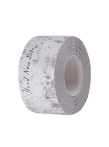 1卷防水防黴廁所填縫條，廚房浴室自粘密封膠帶，浴室防水膠帶避免潮濕，廚房水槽漂亮接縫貼紙 - 灰色 - 查看 4