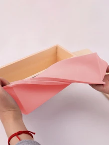 1入組矩形形狀矽膠蛋糕吐司烘焙模具DIY麵包製作3D大慕斯烹飪工具手工