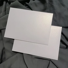 10pcs White Pearl Rectangle Envelope For Wedding Invitation Card 194X136MM - White - View 3
