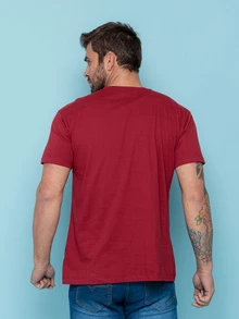 Men Sports Tees & Tanks - Màu Đỏ Sâu - Xem 2