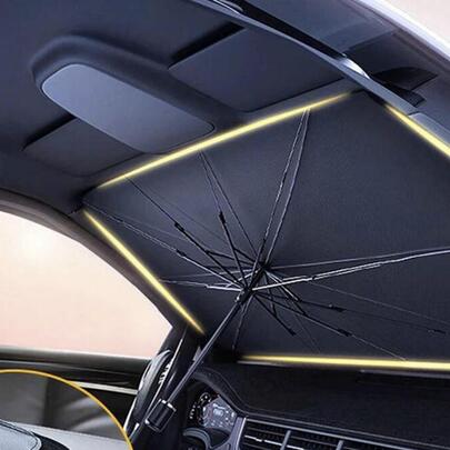 1pc Sun Protection Car Umbrella For Summer