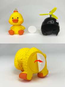 1入組鴨子設計車內裝飾品 - 黃色 - 查看 2