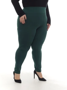 Women Leggings - 軍綠色 - 查看 1
