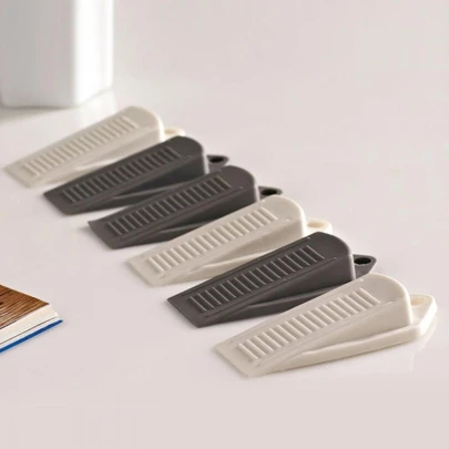 2PCS Rubber Wedge Door Stop Convenient Mouse Design Door Stop Stopper Holder Guard Baby Protector Home Office Door Stops