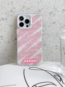 Funda para móvil con estampado de letra - Multicolor - Ver 2