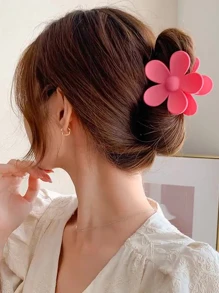 3 chiếc kẹp tóc thiết kế hoa - Nhiều màu - Xem 2