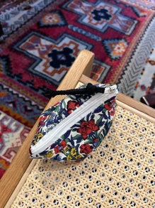 Túi đựng đồ họa tiết hoa đầy màu sắc Túi đựng đồ trang điểm Hộp đựng đồ trang điểm Túi đựng đồ trang điểm Túi vệ sinh Túi đựng mỹ phẩm Túi giặt cho phòng tắm du lịch Ký túc xá đại học cho bé gái Phụ nữ Mẹ Mẹ Mẹ Quà tặng cho - Nhiều màu - Xem 4