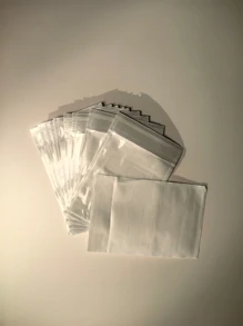 10pcs 8x12cm Packing List Pouches Packing Slip Envelope Pouches Clear Self-adhesive Top Loading Packing List OPP Packing List Bag - Clear - View 4