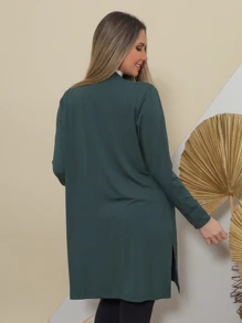 Women Cardigans - 綠色 - 查看 5