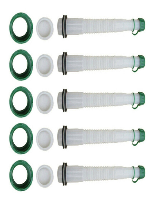 5pcs Gas Can Spout Replacement Gas Can Jug Spouts Nozzles for Gas Can