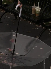 1 pieza Paraguas transparente - transparente - Ver 3