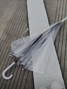 1 pieza Paraguas transparente - transparente - Ver 11