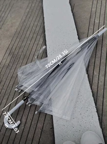 1 pieza Paraguas transparente - transparente - Ver 2