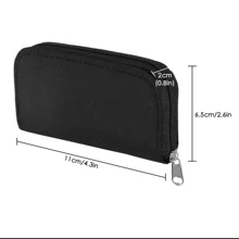 1 Miếng Có thể mang đi Thẻ nhớ Túi bảo quản , Thích hợp Đối với Thẻ SD , Cf Thẻ Lưu trữ Sự bảo vệ Hộp , Bao gồm 18 Thẻ SD Máy đánh bạc Và 4 Cf Thẻ Loại vỏ Cable Cái túi Số Đối với Làm Việc  , Du lịch , Trường học , Cao đẳng , Văn phòng - màu đen - Xem 5