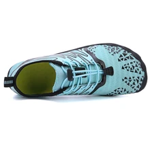 2023女士透氣涉水鞋適用於溪流遠足和海灘 - 綠色 - 查看 2