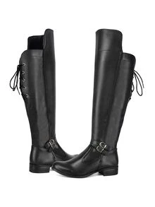 Women Fashion Boots - 黑色 - 查看 4