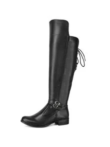 Women Fashion Boots - 黑色 - 查看 5