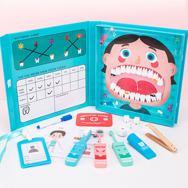 1pc Pretend Play Toy, Funny Role Playing For Dentist Pretend Play For Kids