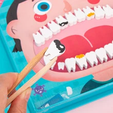 1pc Pretend Play Toy, Funny Role Playing For Dentist Pretend Play For Kids