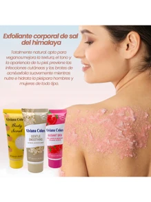 Exfoliante Cara y Cuerpo Hidratante - Crema UltraVen para Cuidado de Piel, Exfoliante Facial y Corporal, Rejuvenecedor y Nutritivo, Fórmula Enriquecida con Ácido Hialurónico, Ideal para Todo Tipo de Piel - Multicolor - Ver 3