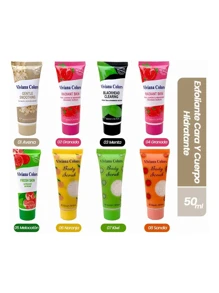 Exfoliante Cara y Cuerpo Hidratante - Crema UltraVen para Cuidado de Piel, Exfoliante Facial y Corporal, Rejuvenecedor y Nutritivo, Fórmula Enriquecida con Ácido Hialurónico, Ideal para Todo Tipo de Piel - Multicolor - Ver 7