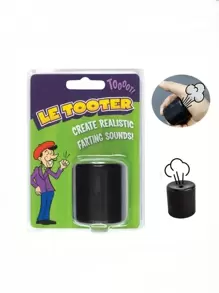 Black Color Rubber Fart Machine Toy Fart Pooter Sound Maker Prank Party Toy - Black - View 1