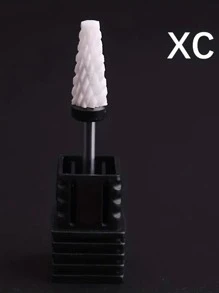 Mũi khoan móng tay bằng gốm, đầu đánh bóng móng tay 5 chiếc cho móng tay acrylic - Nhiều màu - Xem 4