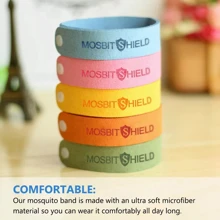 Pulsera Repelente Mosquitos Naturales Ecológicas - Pulseras Antimosquitos para Jardín, Actividades al Aire Libre, Repelente de Mosquitos con Ingredientes Naturales, Pulsera Repelente de Mosquitos para Todas las Edades, Pulseras Repelentes Mosquitos, Protección Eficaz y Duradera - Multicolor - Ver 1