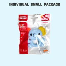 Baby Rattle, Children's Early Education Instrument, Double-ended Handle Handbell Toy For Infants And Toddlers, Baby Toy, Baby Gift. Baby Hearing Tools, Baby Hands-on Toys, Baby Teether, Baby Tooth Training, Teething Toy (random Accessory Color)