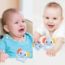 Baby Rattle, Children's Early Education Instrument, Double-ended Handle Handbell Toy For Infants And Toddlers, Baby Toy, Baby Gift. Baby Hearing Tools, Baby Hands-on Toys, Baby Teether, Baby Tooth Training, Teething Toy (random Accessory Color)