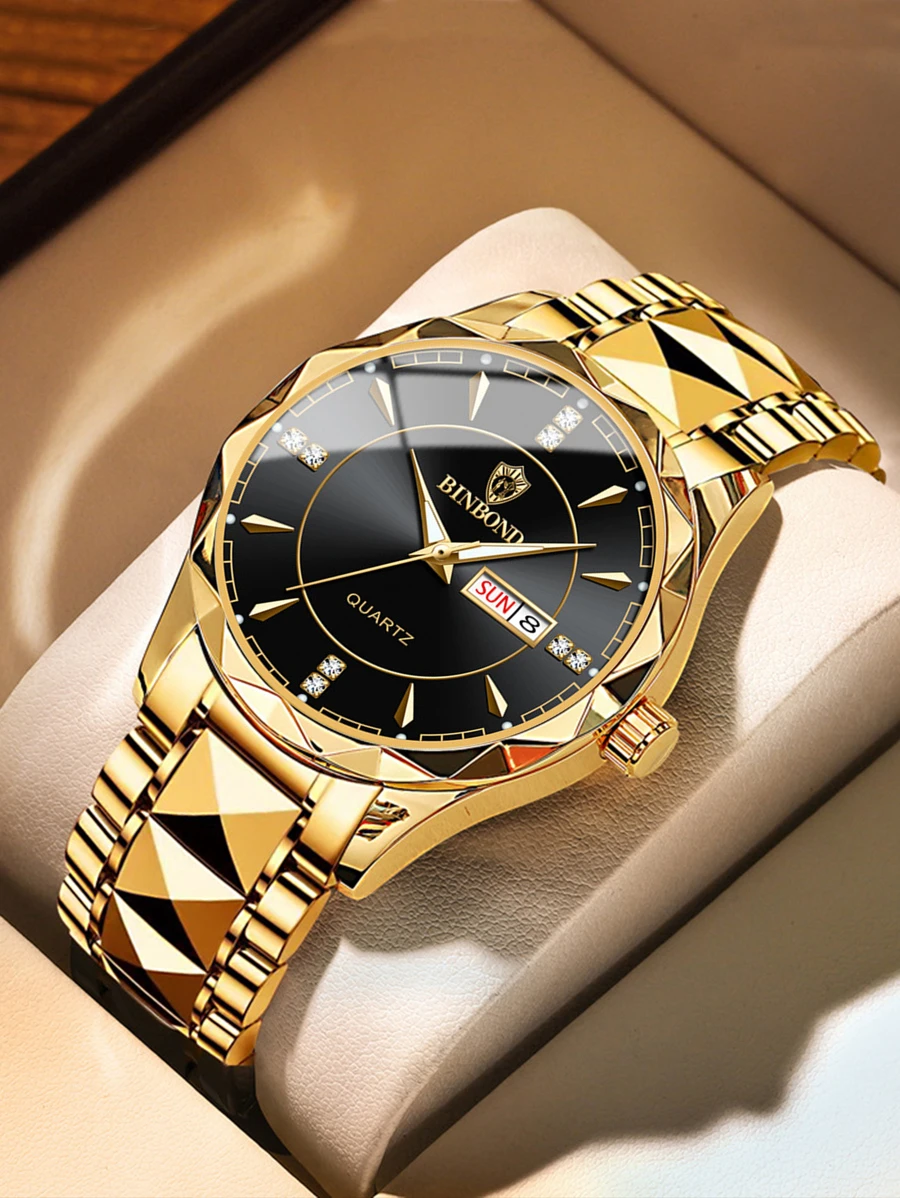 Casio Orologio da uomo analogico al quarzo con cinturino in acciaio inossidabile MTP-V004D-1CUDF, nero, One Size, bracciale, nero, One Size, Bracciale