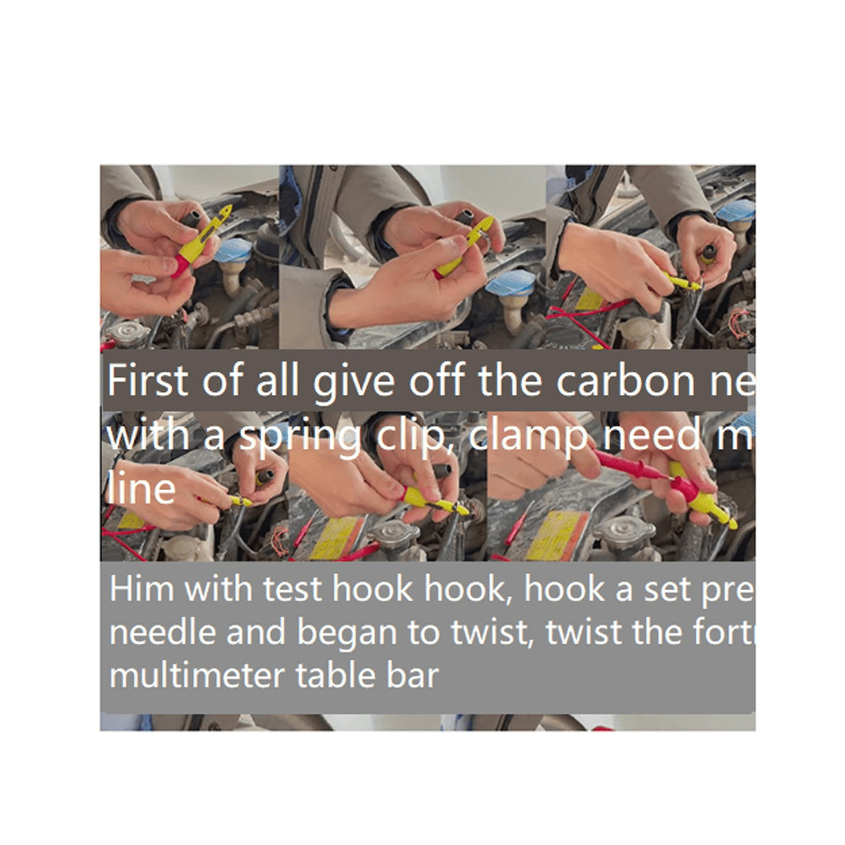 Wire Piercing Probe Insulation Piercing Clip Wire Piercing Tool for Inspection Of Automotive