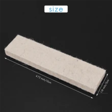 15 Pcs Exercise Bike Brake Pads Wool Felt Resistance Drag Pad for Spinning Bike Brake Pads Replacement Part - Beige - View 8