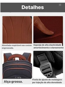 Men Functional Backpacks - Negro - Ver 3