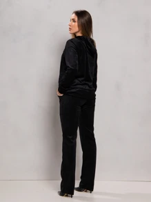 Women Two-piece Outfits - màu đen - Xem 2