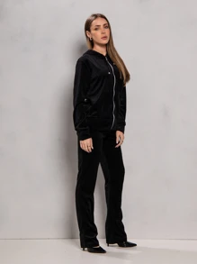 Women Two-piece Outfits - màu đen - Xem 3