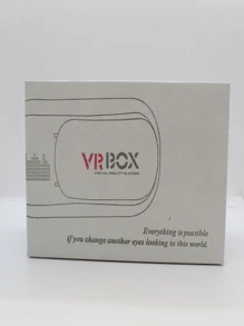 Gafas de realidad virtual VRBOX - Blanco y Negro - Ver 2