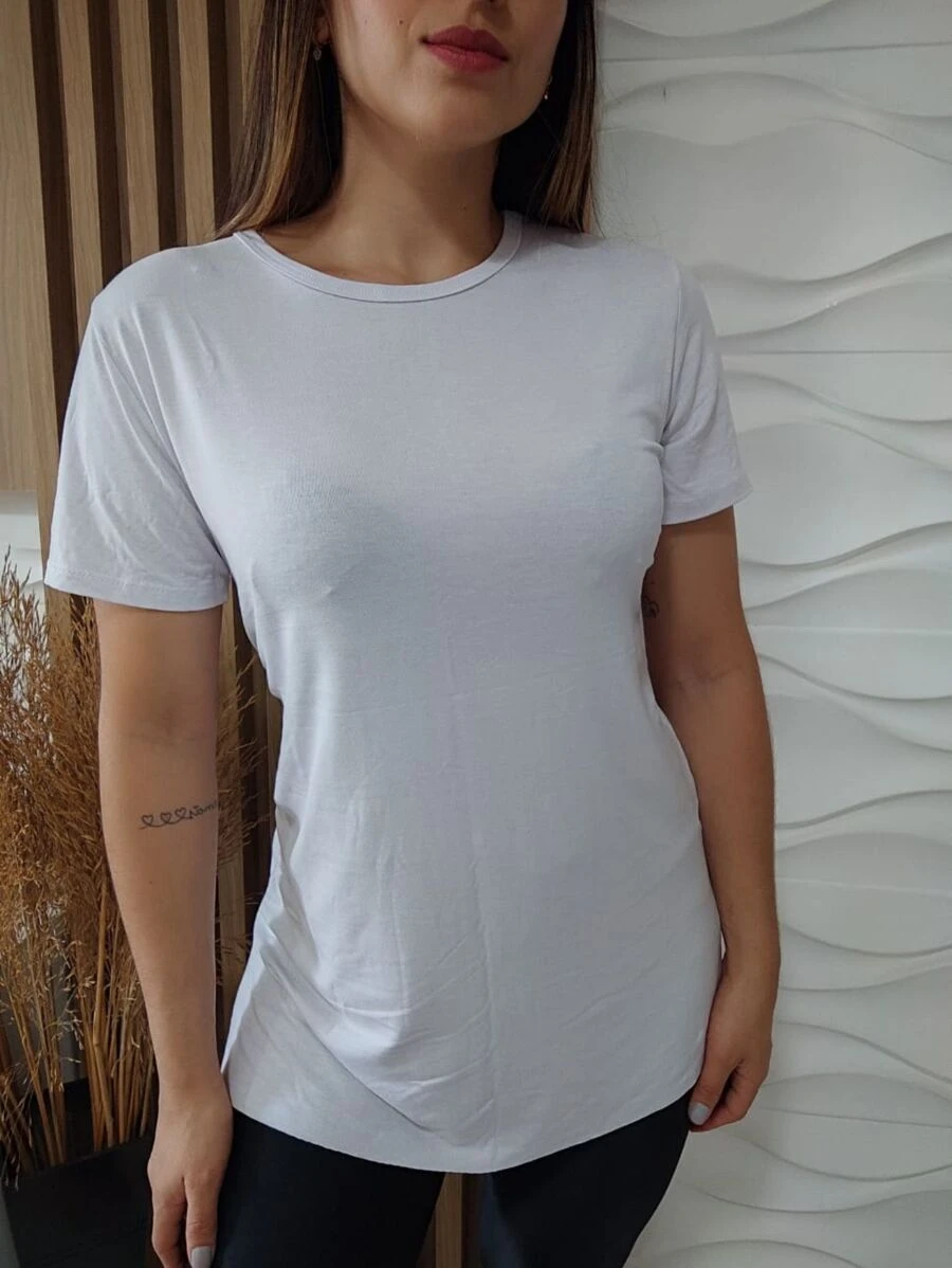 Women T-Shirts - 白色 - 查看 1
