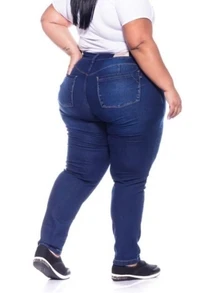 Plus Size Jeans - Rửa tối - Xem 2