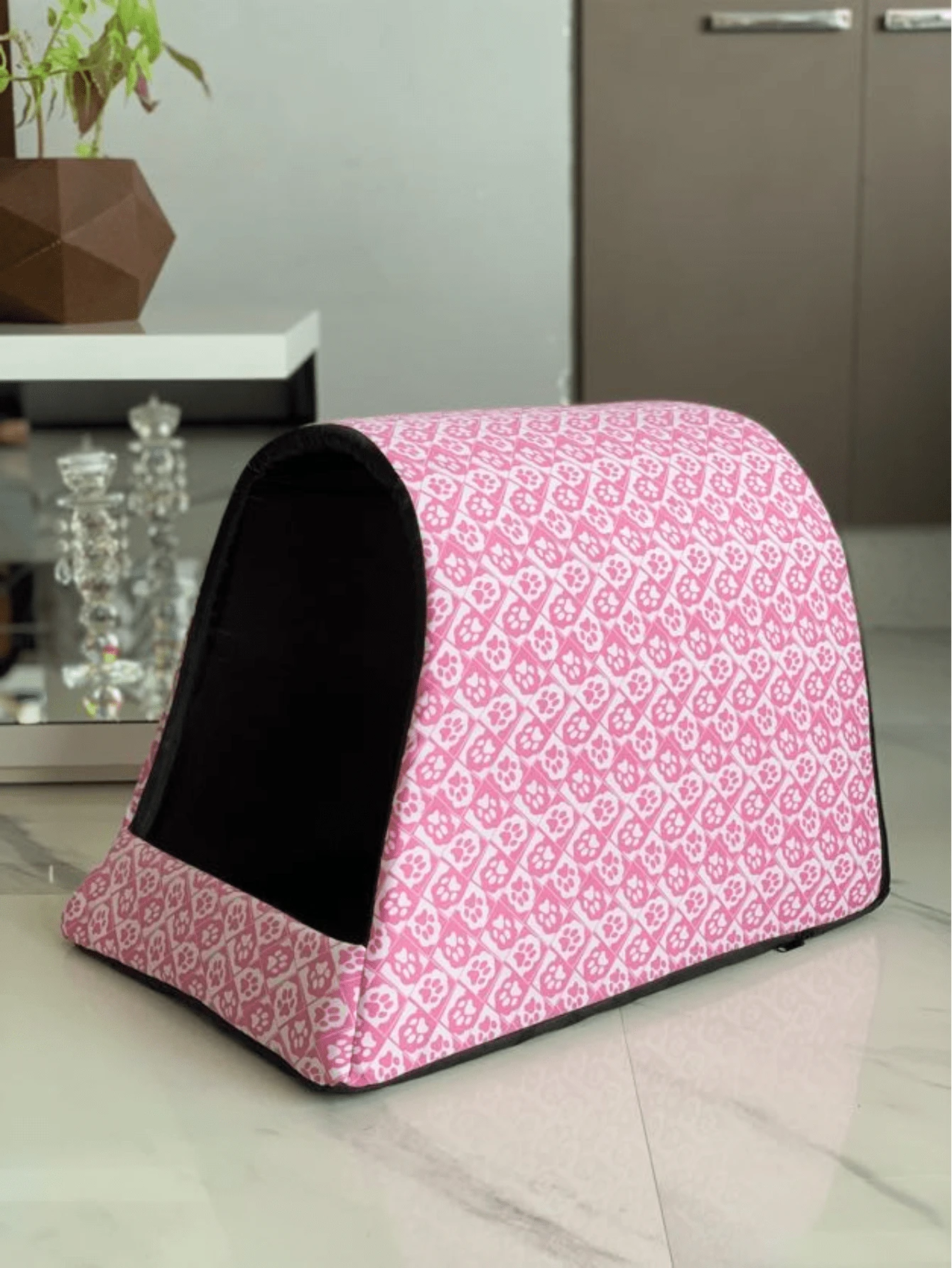 Cama Toca Iglu para Cachorro e Gato pet casinha P a G